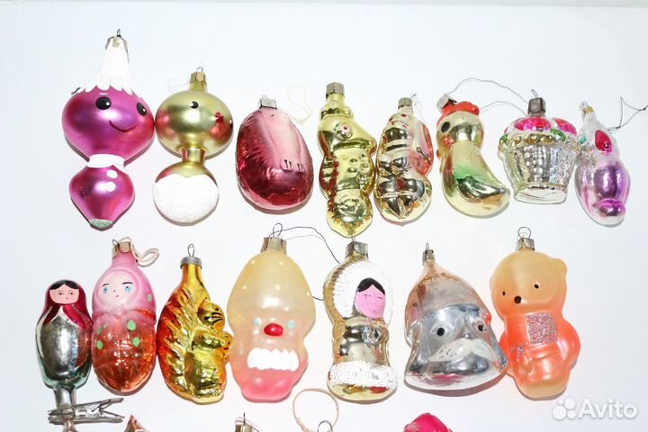 Ёлочные игрушки СССР фигурки и др
