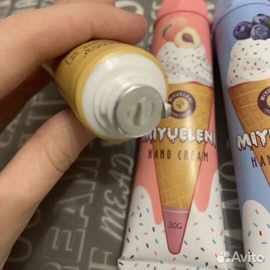 Крем для рук в форме мороженого