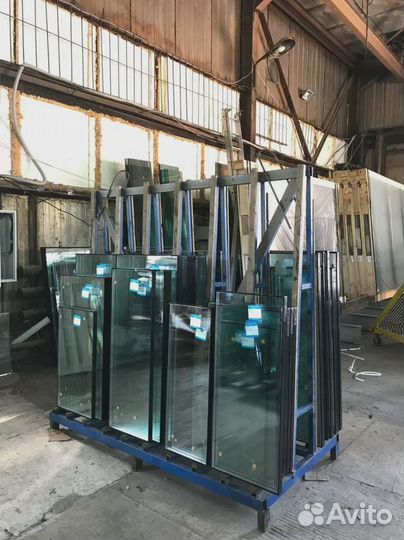 Стеклопакет двухкамерный