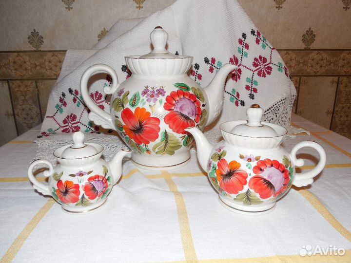 Сервизы для кофе, чая, компота. Германия, СССР