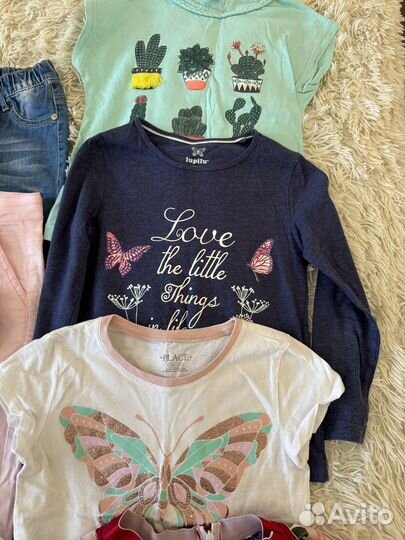 Вещи пакетом на девочку 116 -134