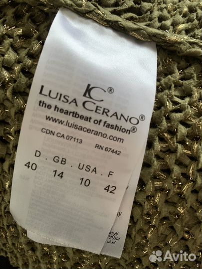 Кардиган luisa carano