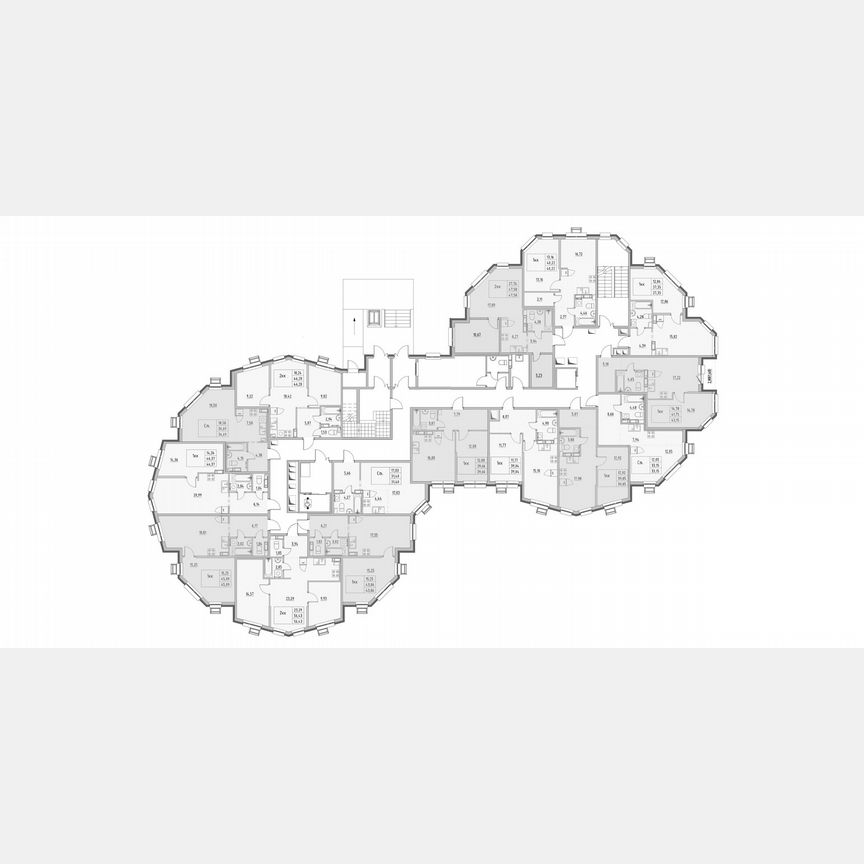 2-к. квартира, 47,6 м², 1/7 эт.