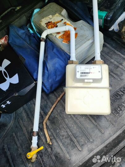 Газовый счетчик новый