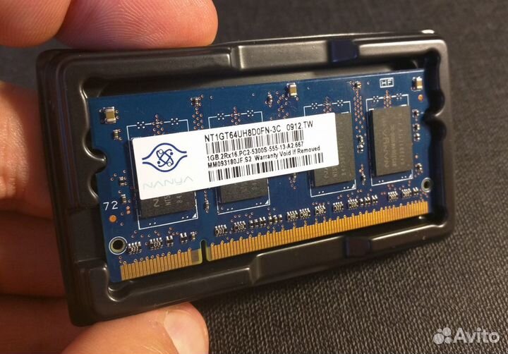 Память So-Dimm 1Gb DDR2