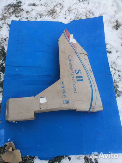 Хундай солярис крыло переднее левое