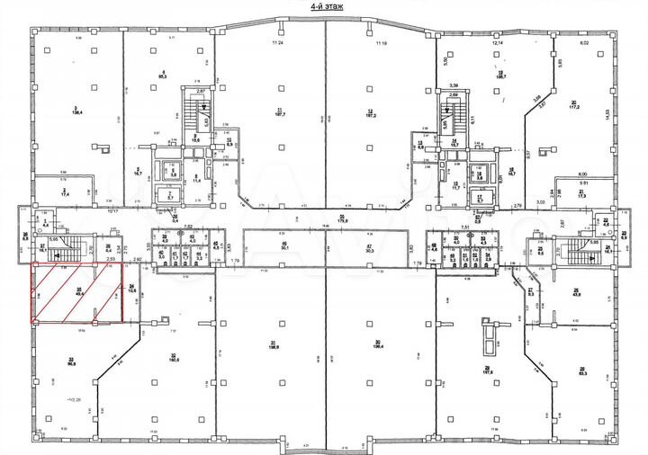Офис в центре, 49.4 м²