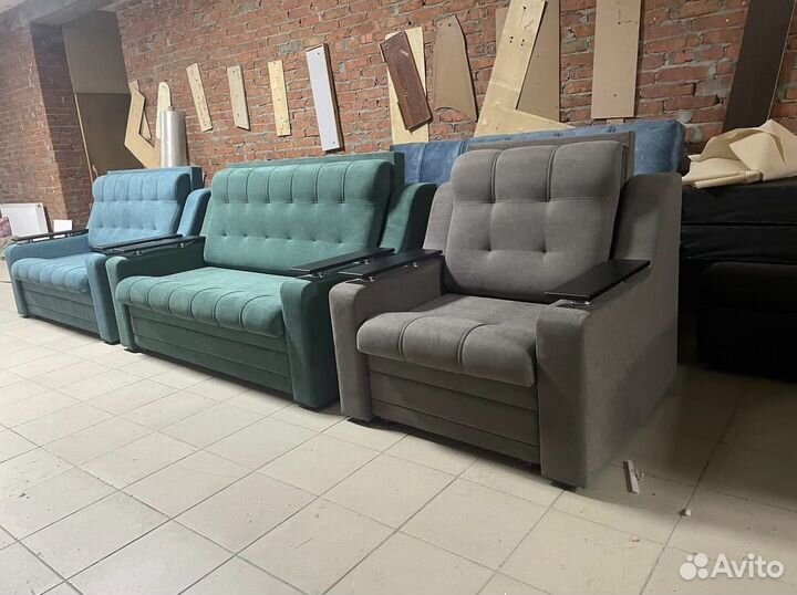 Диван кровать раскладной малогабаритный с коробом
