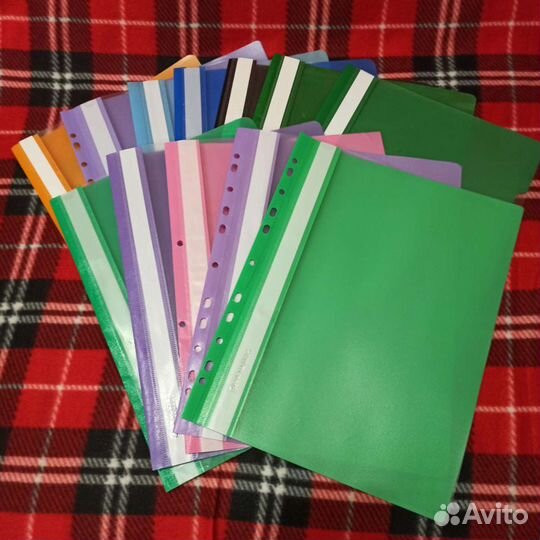 Скоросшиватели, файлы А4