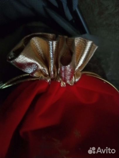 Бархатный мешочек для подарков