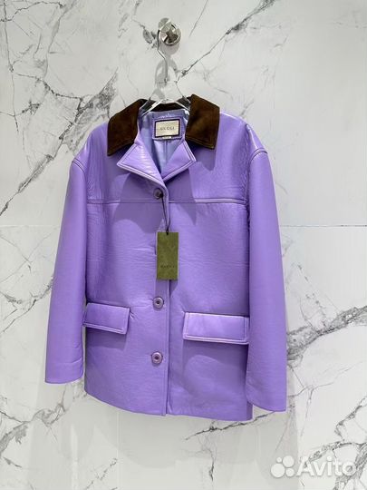 Кожаная куртка Gucci новая коллекция