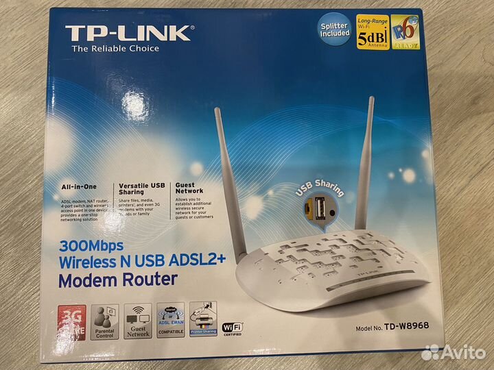 Wi-Fi роутер TP-Link