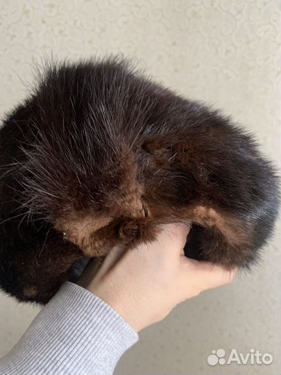 Шапка норковая