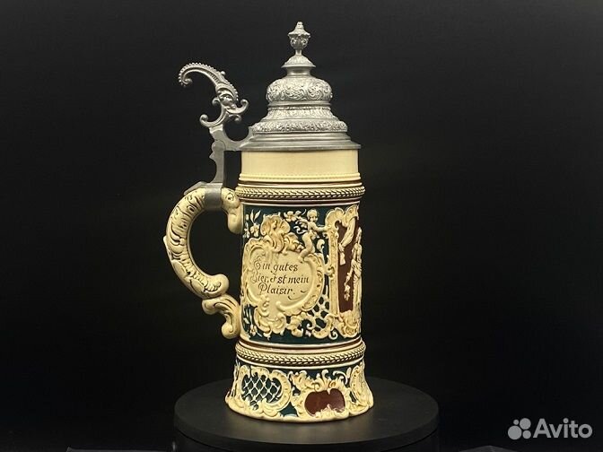 Антикварная пивная кружка Германия