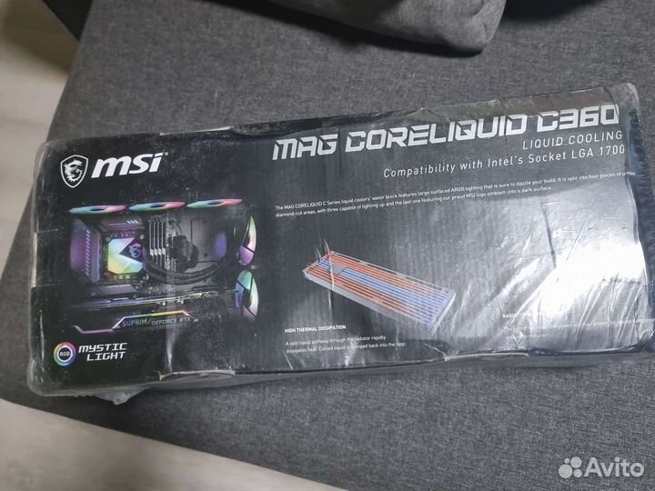 Водяное охлаждение MSI MAG Coreliquid C360