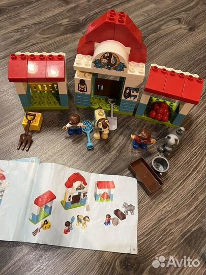 Lego duplo конюшня на ферме 10868 оригинал