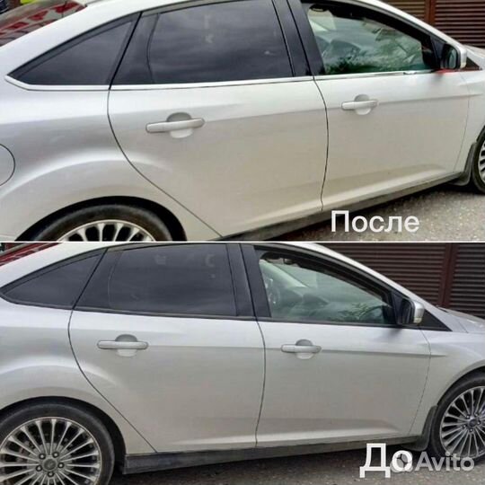 Молдинги на Ford focus 3
