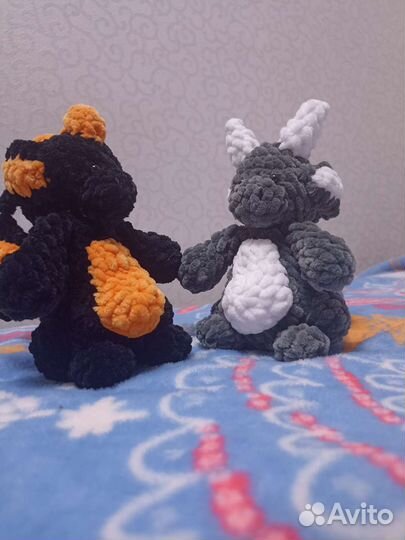 Вязаные игрушки ручной работы 