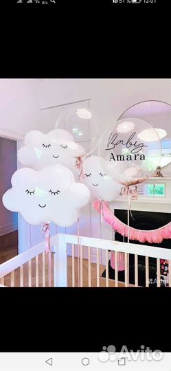 Фигуры, шары с гелием