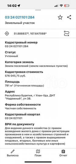Участок 8 сот. (СНТ, ДНП)