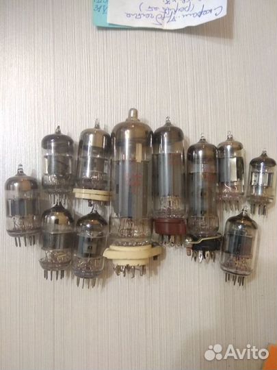 Лампы 6И1П,6П14П,6П15П,6П44C,6Н1П,6Н14П,6Н3П