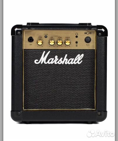 Гитарный комбоусилитель marshall mg10 gold