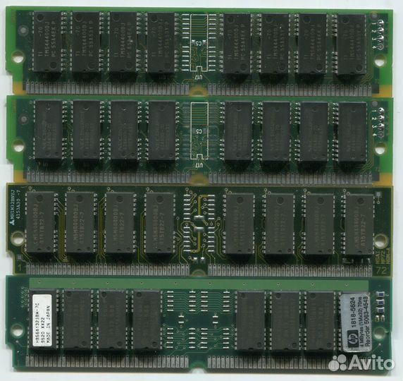 Память simm 72pin FPM 16MB (4 X 4MB) Рабочая №29