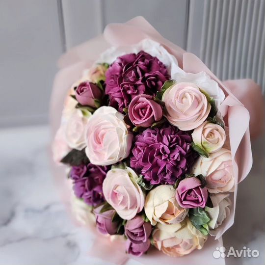Зефирные цветы
