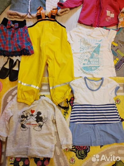 Детские вещи пакетом на девочку 92 98 размер