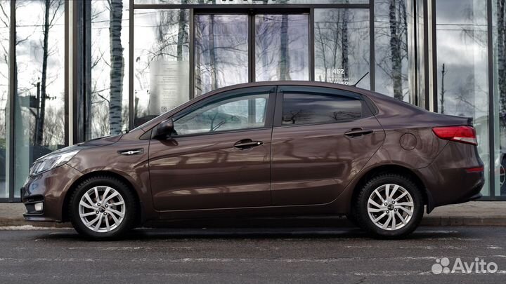Kia Rio 1.6 МТ, 2015, 104 687 км