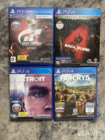 Игры для приставок ps4