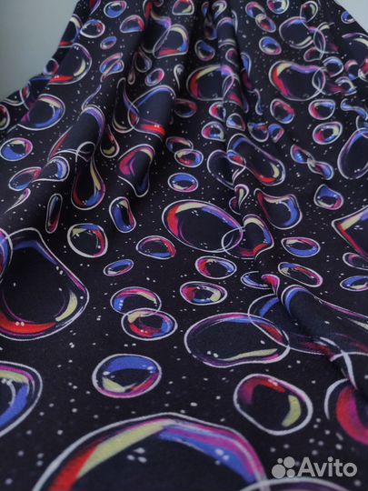 Ткань вискоза креп (разные принты)