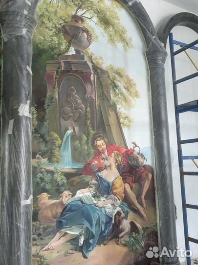 Роспись стен услуги художника