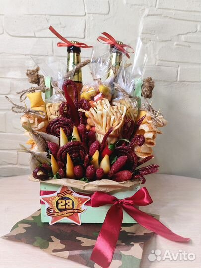 Мужские букеты к 23 февраля