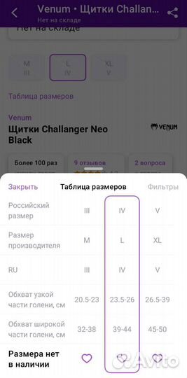 Защита голени и стопы Venum Challenger(бронь)