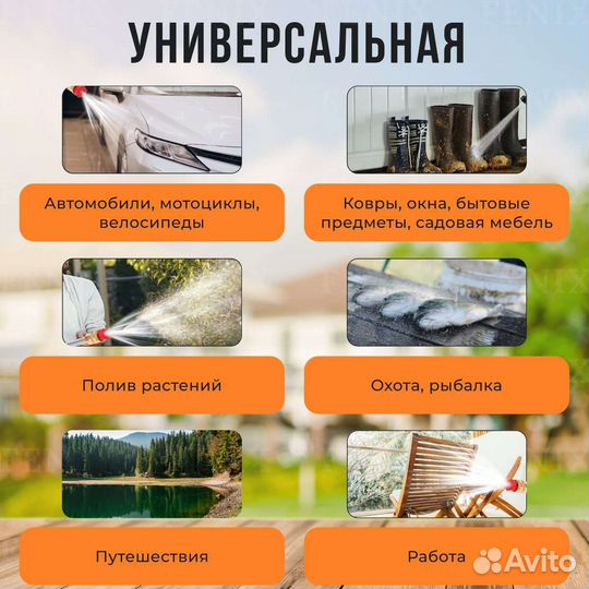 Беспроводная мойка высокого давления