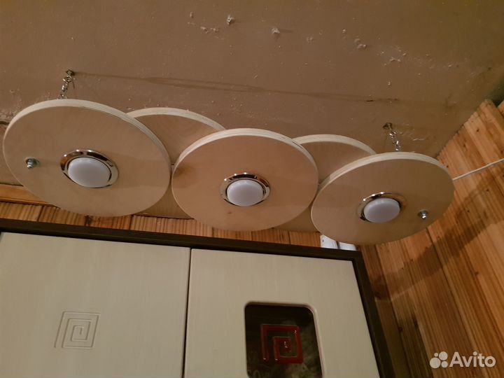 Люстра светильник в индустриальном стиле лофт