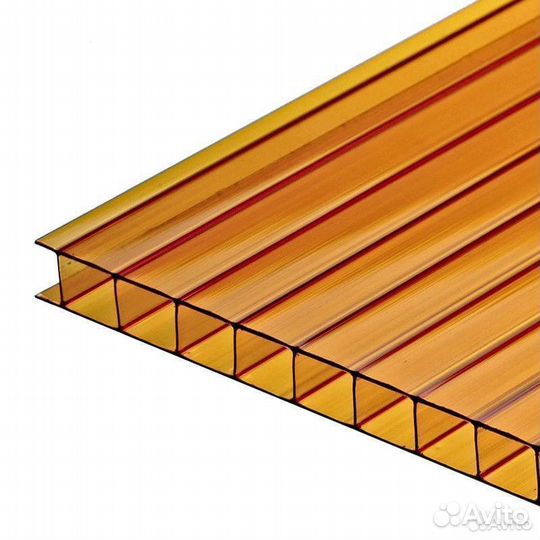 Поликарбонат сотовый 4 мм