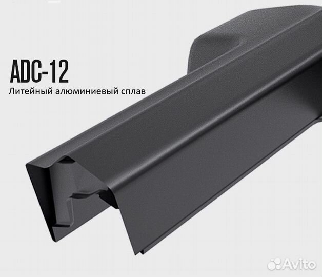 Боковая лестница storm для Toyota LC 300