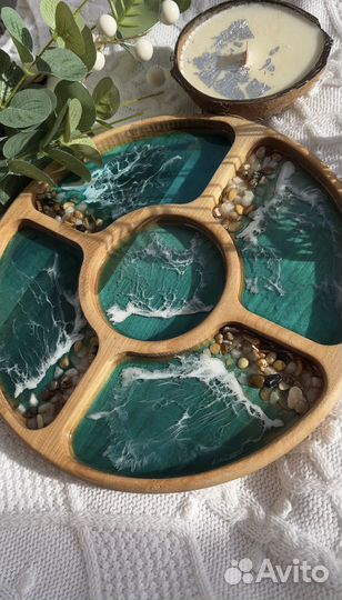 Менажница деревянная