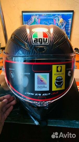 Мотошлем agv pista gp rr