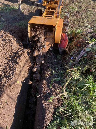 Услуги траншеекопателя