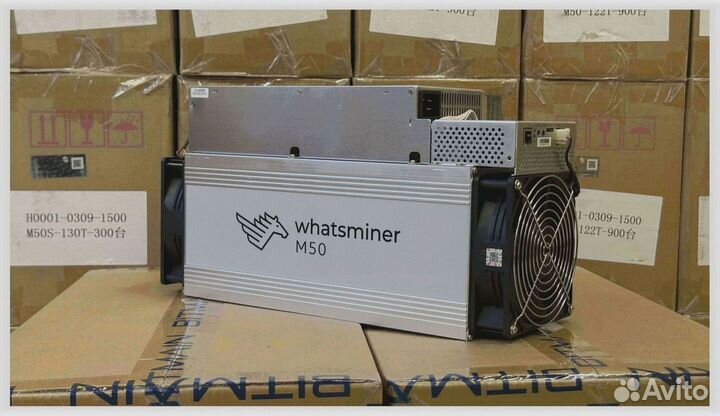 Asic майнер Whatsminer m50 122T