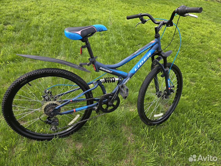 Велосипед горный rush favorit подростковый 20
