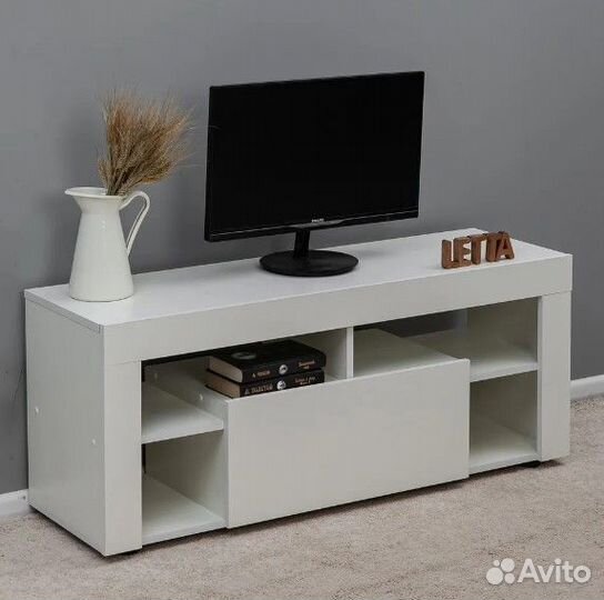Тумба под тв белая
