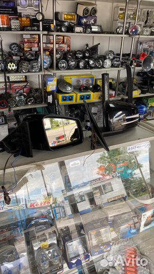 Боковые зеркала Приора AMG с электроскладыванием