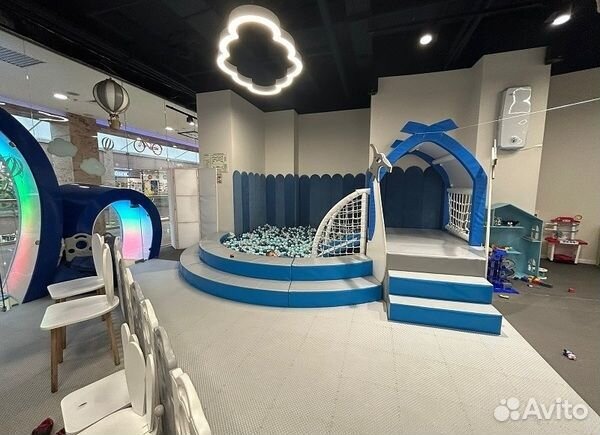 Детская развлекательная комната в популярном ТЦ