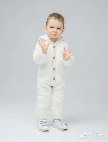 Новый комбинезон детский теплый