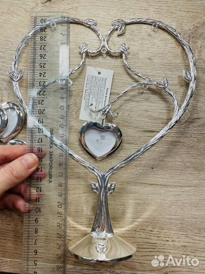 Фоторамка семейное дерево, набор, сердце (новая)