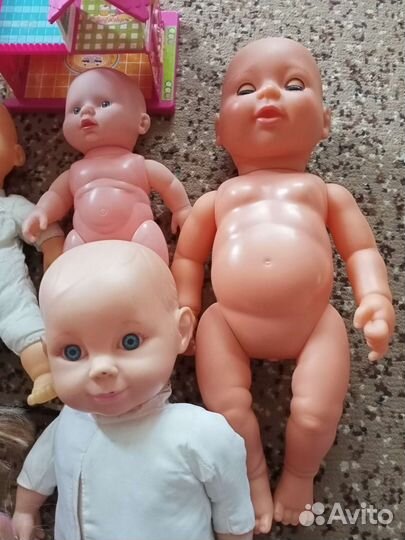 Пакет пупсов и куколок